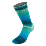 Lana Grossa - Meilenweit 100 Color Mix soft petrol / green (8052)