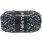 Lana Grossa - Meilenweit 100 Denim Mix black (658)