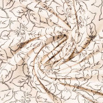 Cordon - Fleurs écru