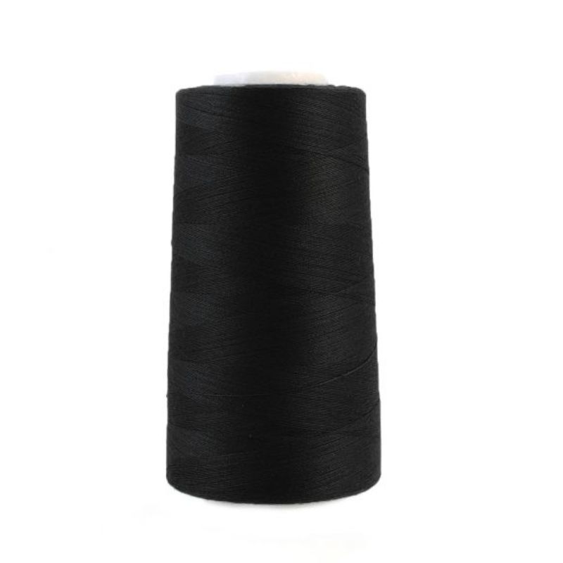 Lock yarn black (D000)