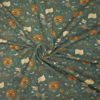 sweatshirt - Hilco Little Explorer dark green