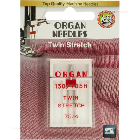 Organ Twin Stretch twin needles 4.0