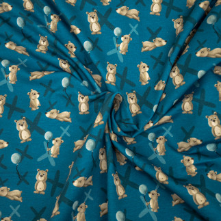 sweat - Mrs Mint pour Hilco Bobo Bear - bleu