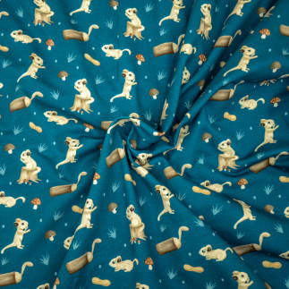 sweat - Mme Mint pour Hilco Chipmunks - bleu