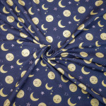 jersey - Mrs Mint pour Hilco Night Owl Moon - aubergine