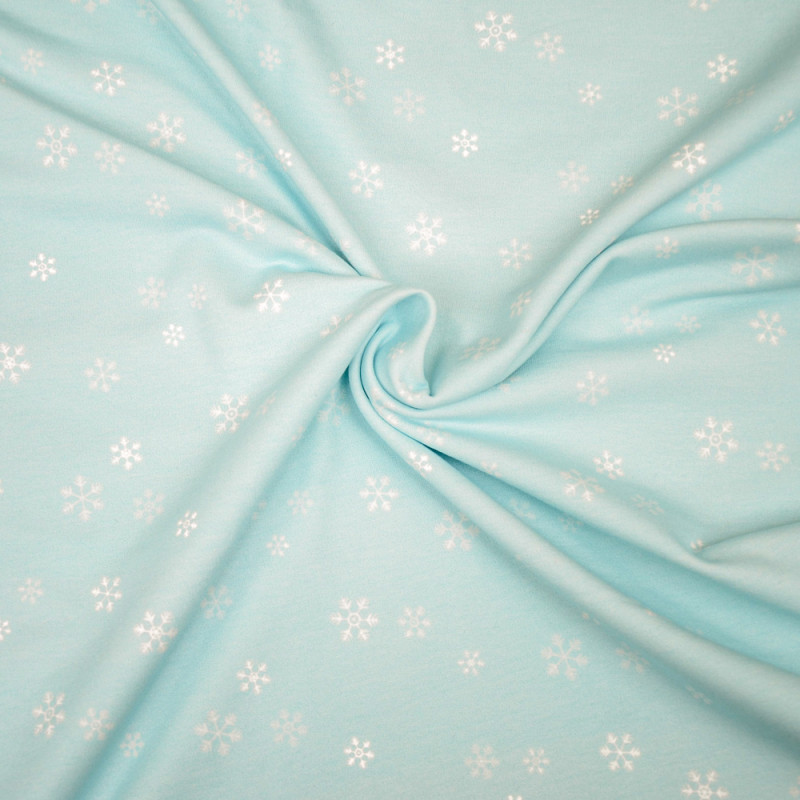 sweatshirt - Mrs Mint for Hilco Winterdreams Snowflakes - light blue sweatshirt - Mrs Mint for Hilco Winterdreams Snowflakes - light blue