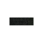 Patchs ovales en tissu pour jeans, noir