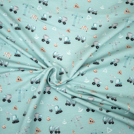 sweat - Mme Mint pour le chantier Hilco Digg it up - menthe