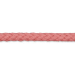 Cordon coton tissé 5 mm vieux rose foncé (uk461)