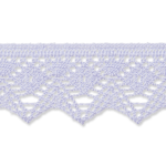 Bobbin lace 25mm lavender (uk60)