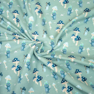 sweat - Mme Mint pour Hilco Wonder Forest Trolls - menthe