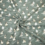 sweat - Mrs Mint pour Hilco Happy Deer - kaki sweat - Mrs Mint pour Hilco Happy Deer - kaki