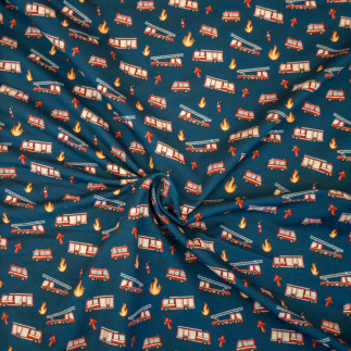 sweat - Mme Mint pour les pompiers Hilco Leddar Up - bleu marine