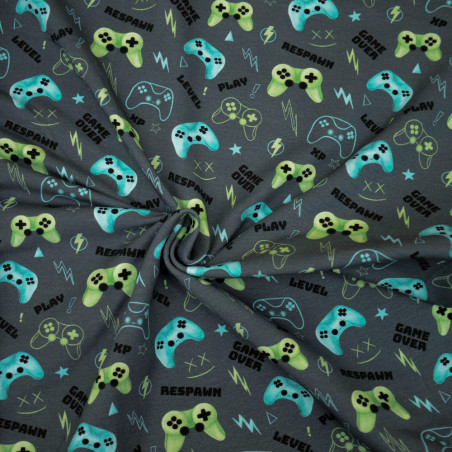 sweat - Mrs Mint pour manette Hilco Respawn - gris foncé