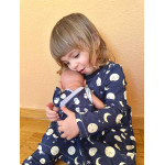 jersey - Mrs Mint pour Hilco Night Owl Moon - aubergine