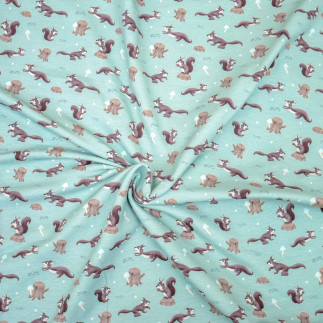 sweat - Mme Mint pour Hilco Wonder Forest Squirrel - menthe