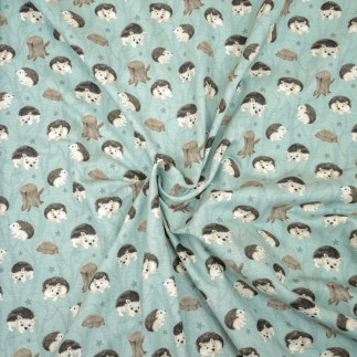sweat - Mme Mint pour Hilco Wonder Forest Hedgehog - menthe