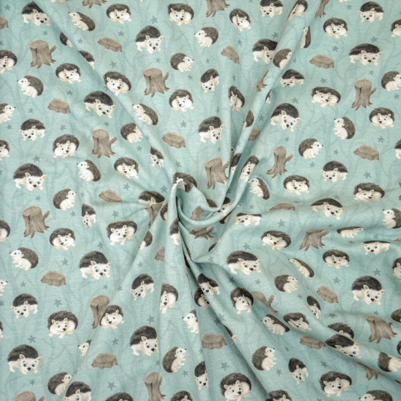 sweat - Mme Mint pour Hilco Wonder Forest Hedgehog - menthe