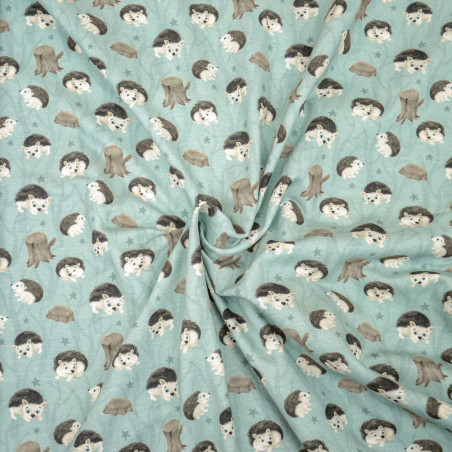 sweat - Mme Mint pour Hilco Wonder Forest Hedgehog - menthe