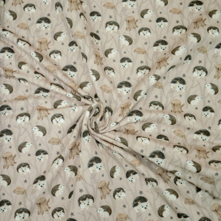 sweat - Mrs Mint pour Hilco Wonder Forest Hedgehog - beige