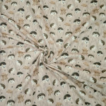 sweatshirt - Mrs Mint for Hilco Wonder Forest Hedgehog - beige