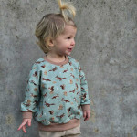 Sweat - Mrs Mint für Hilco Wonder Forest Eichhörnchen - beige