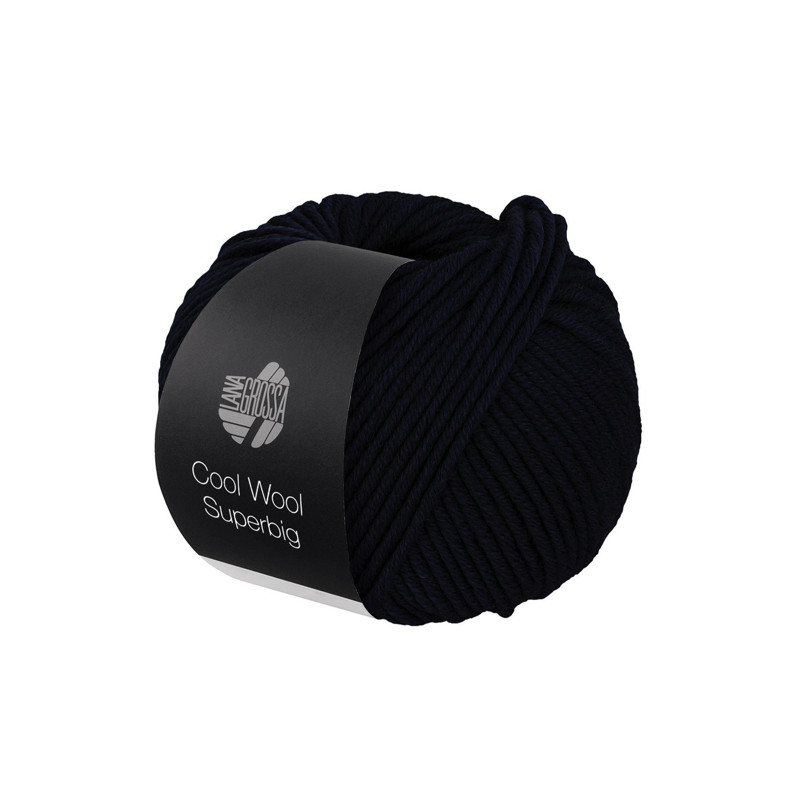 Lana Grossa - Cool Wool Superbig midnight blue (44)