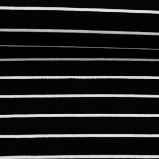 Jersey - Stripes Isa black / white