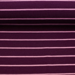 Jersey - Stripes Isa burgundy / pink Jersey - Stripes Isa burgundy / pink