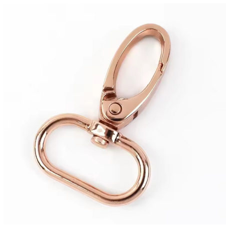 Carabiner 25mm copper round