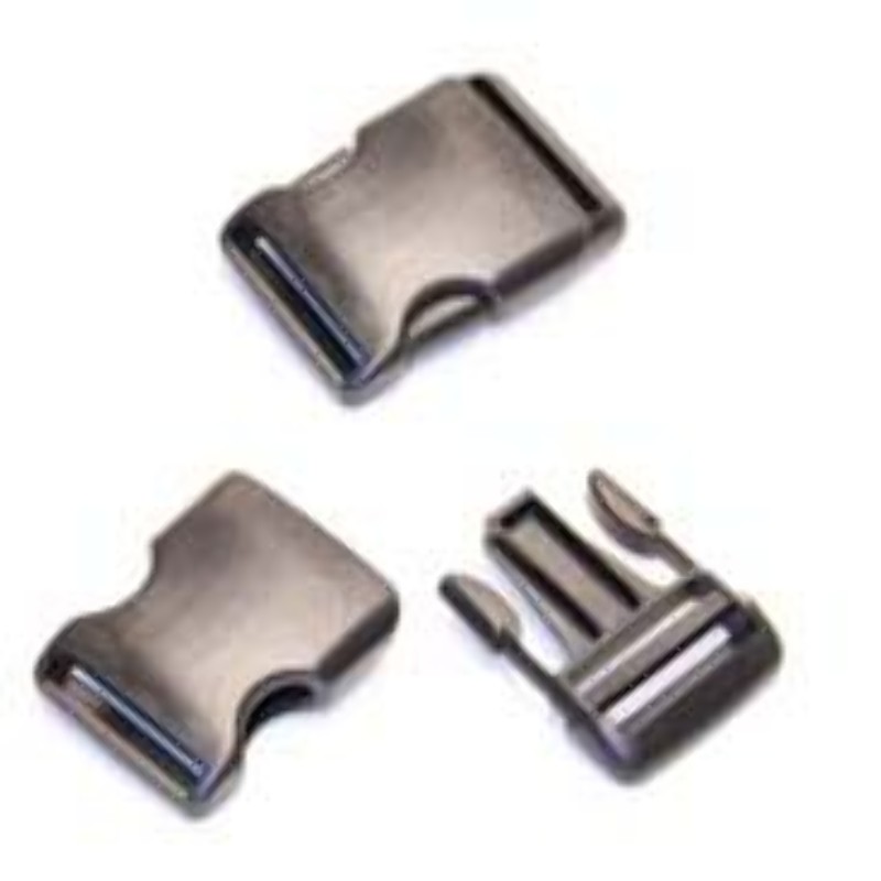 Boucle en plastique - 32 mm noire