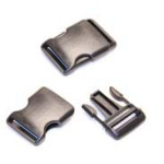 Boucle en plastique - 32 mm noire