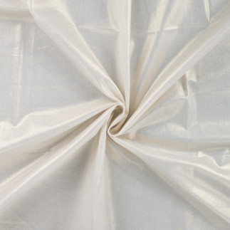 Cotton popline - Shiny ecru