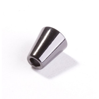 Cord end - metal gunmetal