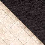 corduroy stepper - black