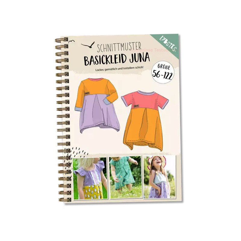 Lybstes - Basic-Kleid Juna (Gr. 56-122) Lybstes - Basic-Kleid Juna (Gr. 56-122)