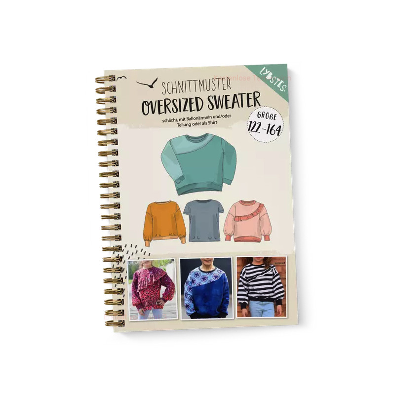 Lybstes - sweat oversize pour enfants (122-164 ans)