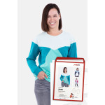 Pattydoo - Color blocking sweater Zoey