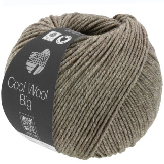 Lana Grossa - Cool Wool Big melange grey-brown (1621)