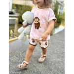 french terry - Mrs Mint Design - Holy Cow beige