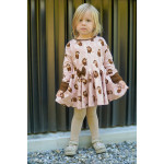 french terry - Mrs Mint Design - Holy Cow beige panel 50cm