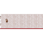 french terry - Mrs Mint Design - Holy Cow beige panel 50cm