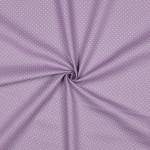 Leftover - Cotton - dots lilac / white 67cm