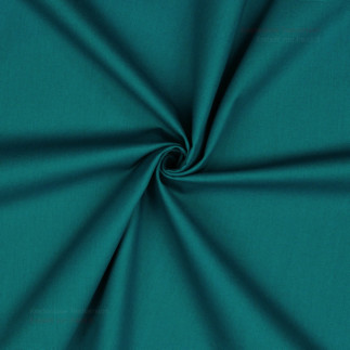 Cotton popline - petrol (v062)