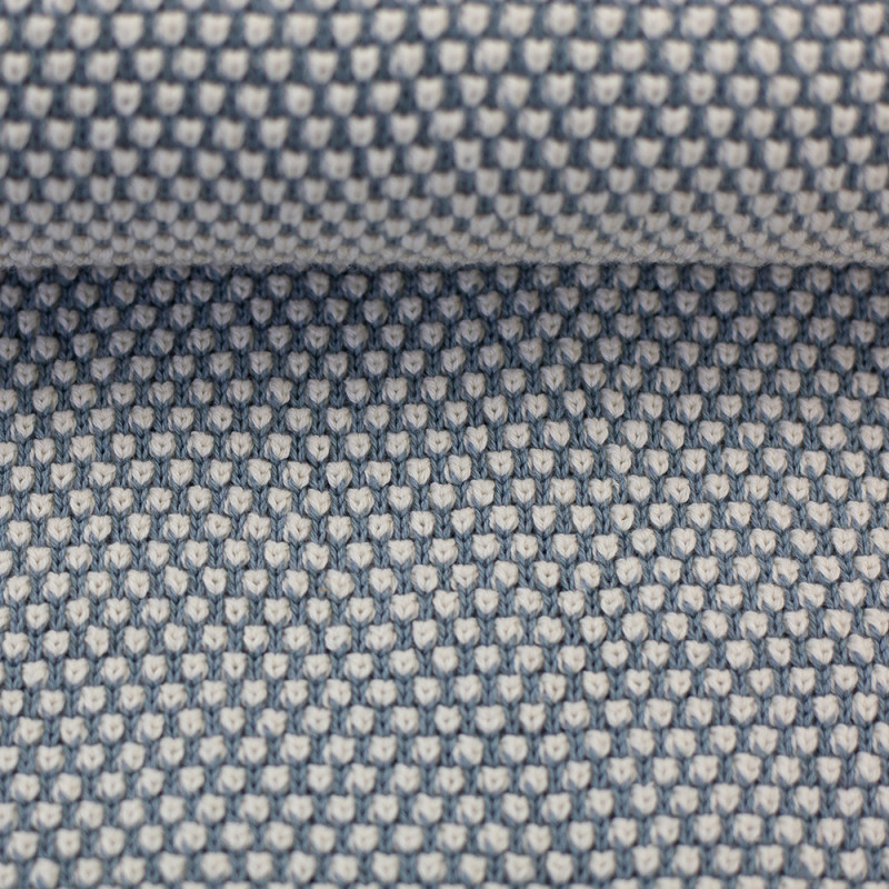 Tricot de coton - Ida bleu-blanc