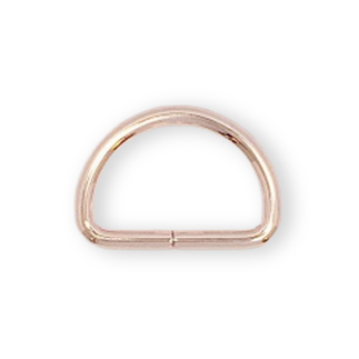 D-ring 30mm rose gold