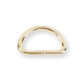 D-Ring 30mm rund gold