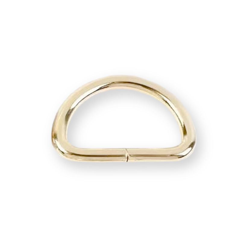D-ring 30mm round gold
