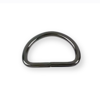 D-ring 30mm round gunmetal