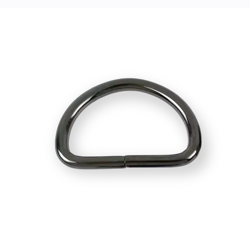D-ring 30mm round gunmetal